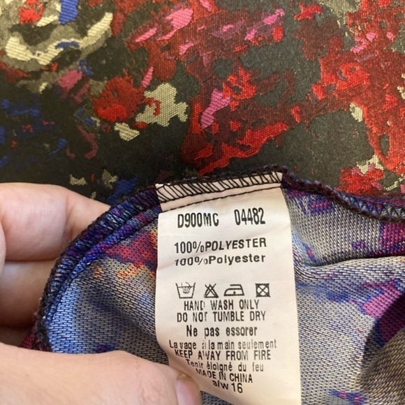 Asos AX Paris Black Printed 2 In 1 Dress Tank-Top A-line Skirt Bottom Size Small - Picture 10 of 11